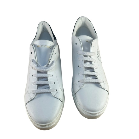 NEW Valentino Petra Leather Platform Sneakers Size 10 - Picture 2 of 6